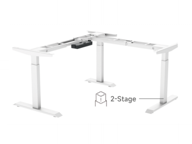 L-shaped Desk Frame